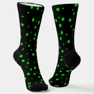 Green Polka Dots Socken
