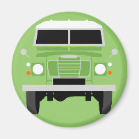Green Pop Art Classic MK3 Land Rover