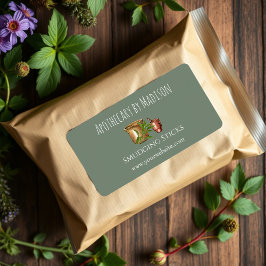 Green | Produktkennzeichnungen für Sage Smudge Sti Adressaufkleber