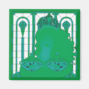 Green Queen Magnet