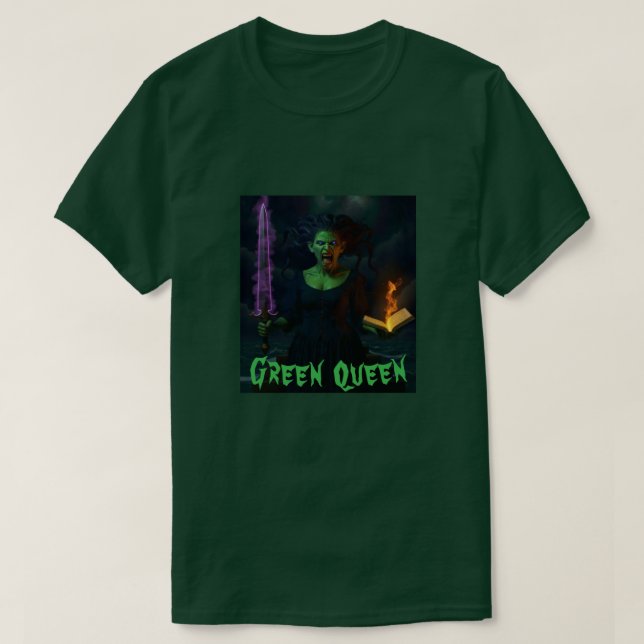 Green Queen T-Shirt (Design vorne)