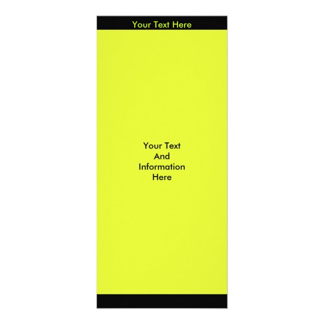 Green Rack Card Werbekarte (Vorne)