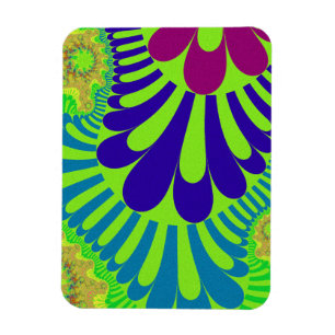 Green Rainbow Loop Magnet