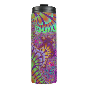 Green Rainbow Melt Thermosbecher