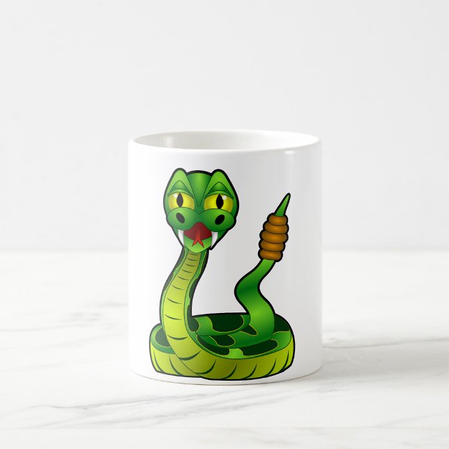 Green Rattlesnake Tasse (Von Creator hochgeladen)