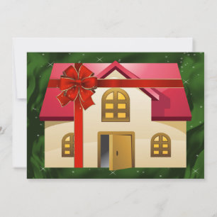 Green Real Anwesen Holiday Cards Feiertagskarte