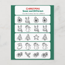 Green Red Fun Weihnachten gleich und anders