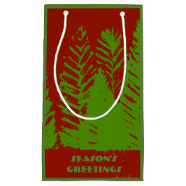 Green & Red-Geschenktasche Kleine Geschenktüte