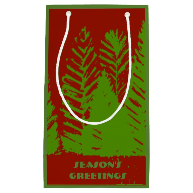 Green & Red-Geschenktasche Kleine Geschenktüte (Vorderseite)