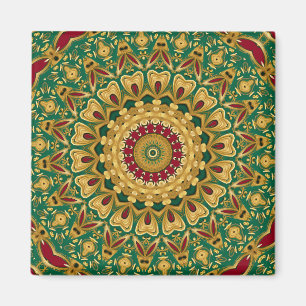 Green Red Gold Decoration Weihnachtsmagnet Magnet