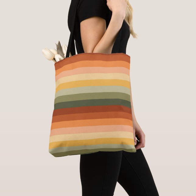 GREEN RED ORANGE YELLOW HORIZONTAL STRIPES (Von Nahem)