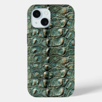 Green Reptile Skin Muster
