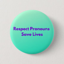 Green Respect Pronouns Rett Lives Classic
