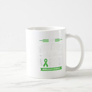 Green Ribbon Warrior & amp; Unterstützer - Mental Kaffeetasse