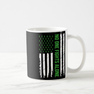 Green Ribbon zur Sensibilisierung für psychische G Kaffeetasse
