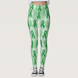 Green Ribbons.. C Diff Leggings