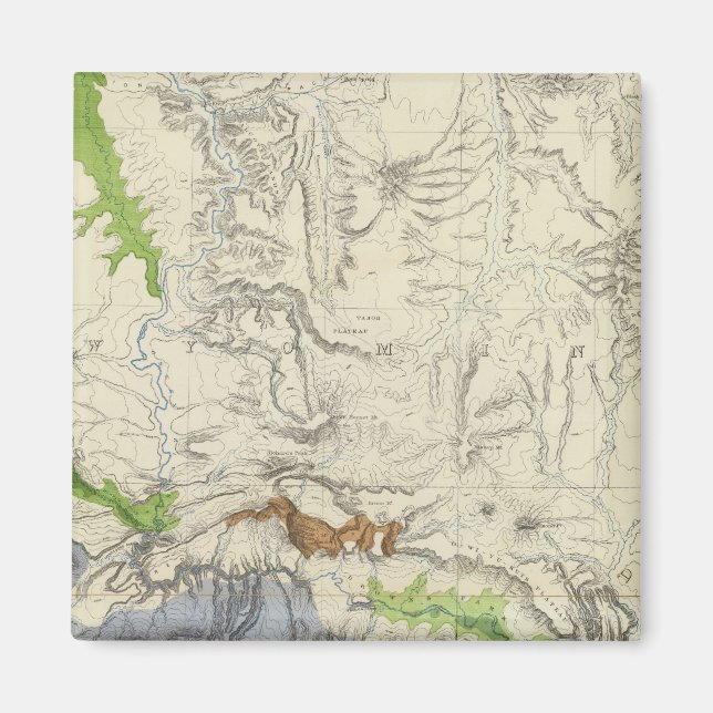 Green River von der Gewerkschaft Pacific Rail Road Magnet (Vorne)