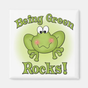 Green Rocks Magnet