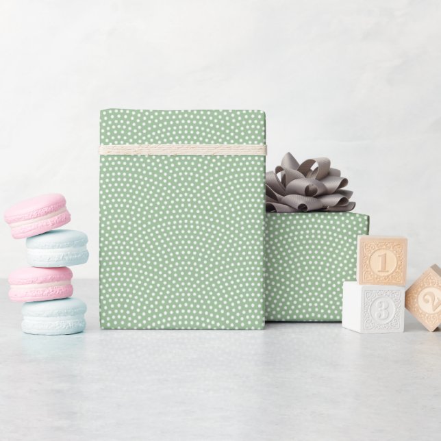 Green Same Komon Geschenkpapier (Babyparty)
