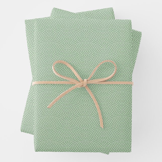 Green Same Komon (klein) Geschenkpapier Set (Beispiel)