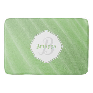 Green Sand Ripples Personalisiert Bath Mat Badematte