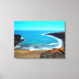 Green Sands Beach große Insel Hawaii Leinwand druc