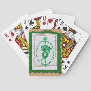 Green Scapes Playing Cards Spielkarten