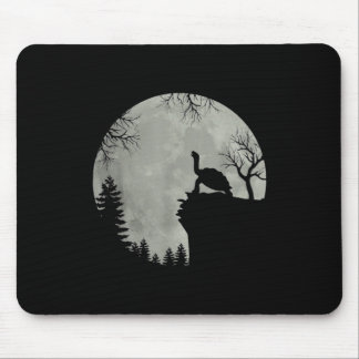 Green Sea Turtle Ocean Turtle Howling Est Moon Mousepad
