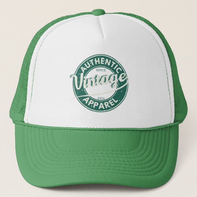 Green Sence Vantage 1974 Truckerkappe (Vorderseite)