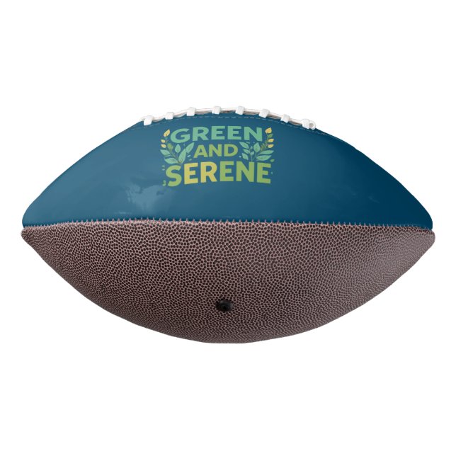 Green Serene Football (Gedreht 270)