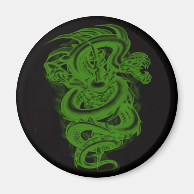 Green Serpent Magnet (Vorne)