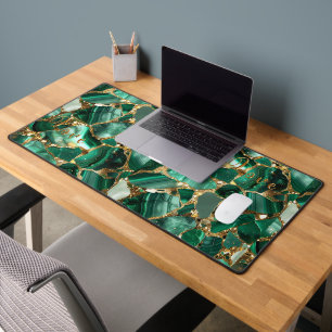 Green Serpentine 2 Desk Mat Schreibtischunterlage