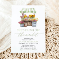 Green She's Fresh Off the Market Brautparty