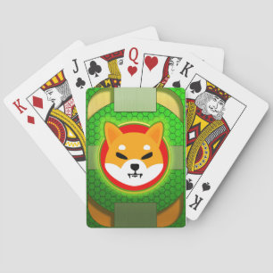 Green Shiba Eternity Playing Card Spielkarten
