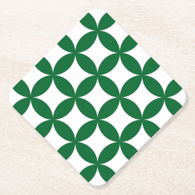 Green Shippo Diamond Untersetzer (Vorderseite)