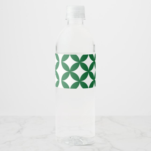 Green Shippo Flasche Wasserflaschenetikett (Vorderseite)