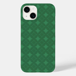 Green Shippo-Muster Case-Mate iPhone 14 Hülle