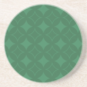 Green Shippo-Muster Getränkeuntersetzer