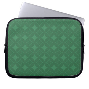 Green Shippo-Muster Laptopschutzhülle
