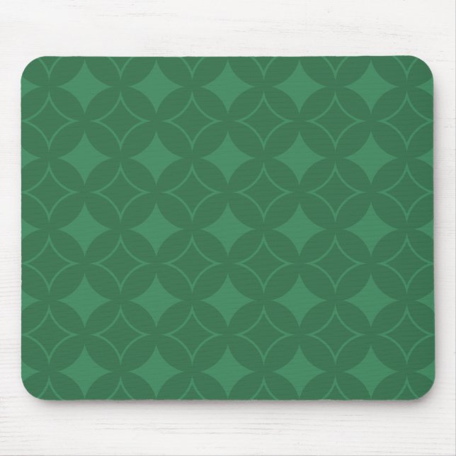 Green Shippo-Muster Mousepad (Vorne)