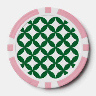 Green Shippo Poker Chips
