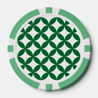 Green Shippo Poker Chips