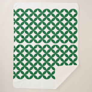 Green Shippo Sherpa Blanket Sherpadecke