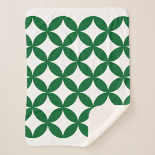 Green Shippo Sherpa Blanket Sherpadecke