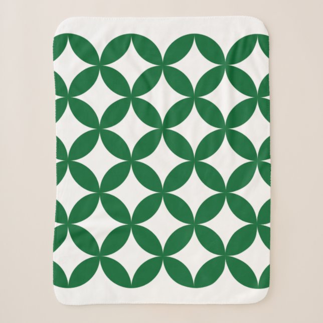 Green Shippo Sherpa Blanket Sherpadecke (Vorderseite)