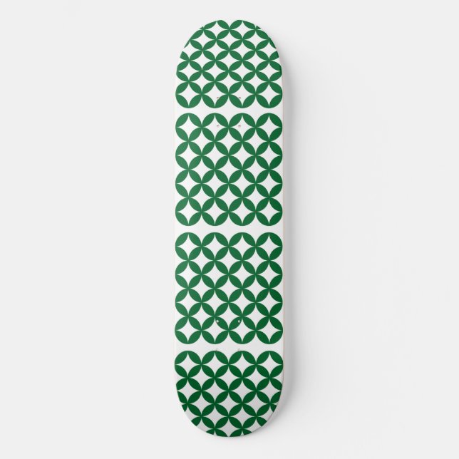 Green Shippo Skateboard Deck (Vorderseite)