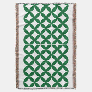 Green Shippo Throw Blanket Decke