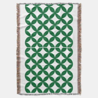 Green Shippo Throw Blanket Decke