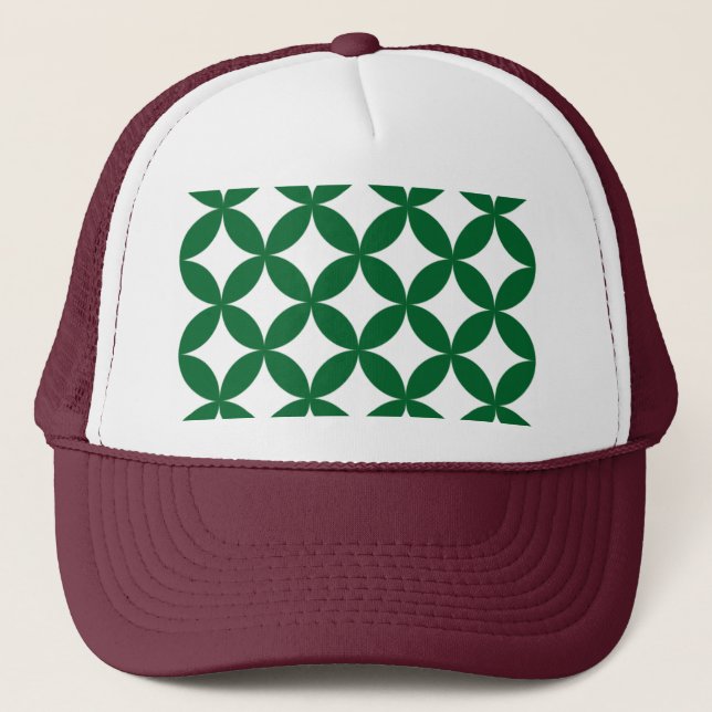 Green Shippo Trucker Hat Truckerkappe (Vorderseite)
