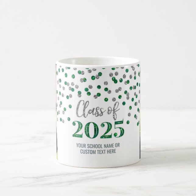 Green Silver Class of 2025 Coffee Tasse (Mittel)